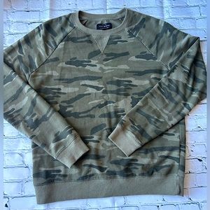 Lucky Brand Camouflage Crewneck